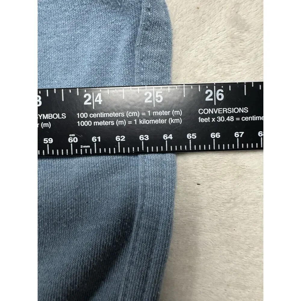 The North Face Mens XL Full Zip Hoodie Blue Tested & Proven Alpine Equipment